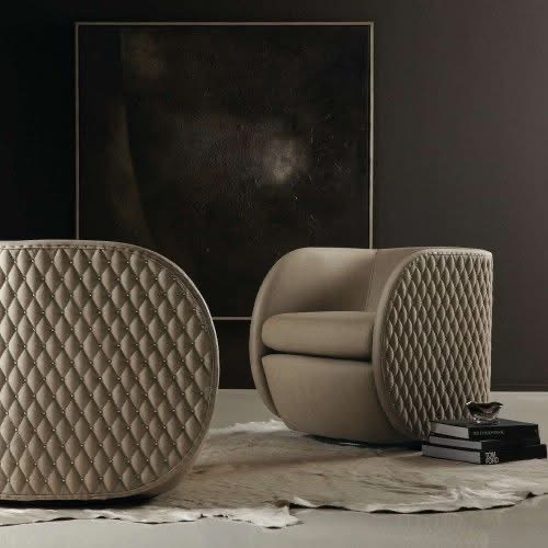 Leather Swivel Chair