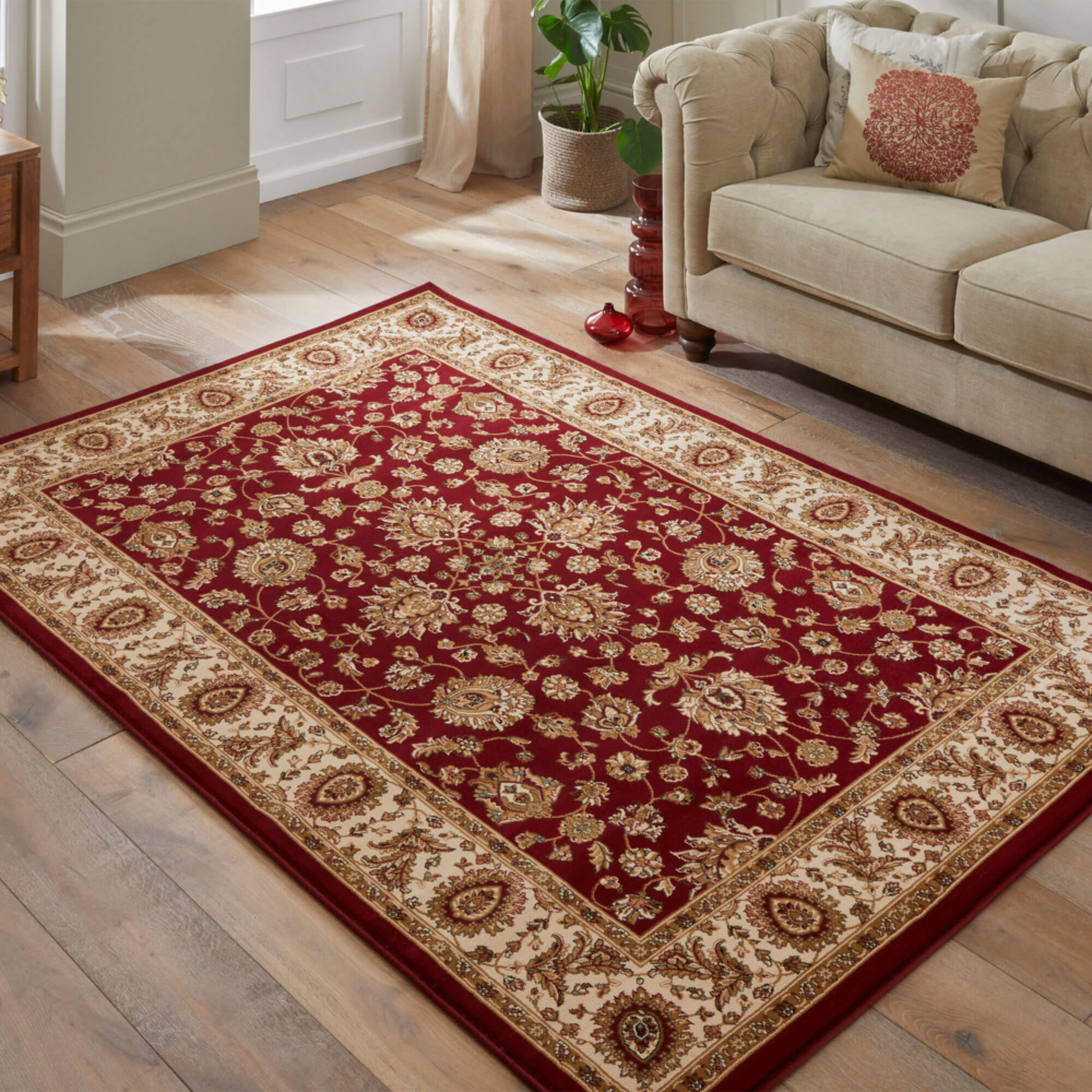 Heritage red rug