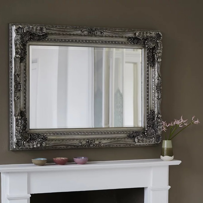 Carved Louis Mirror