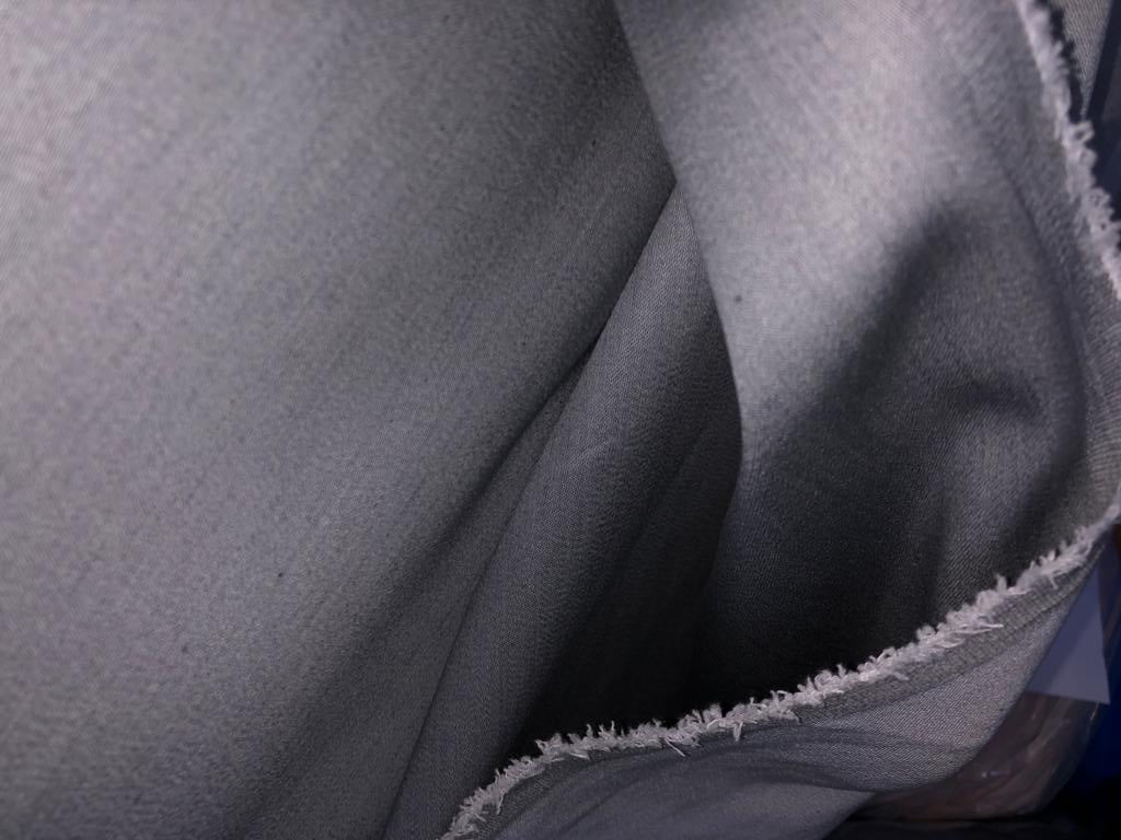 100% cotton denim dark gray(per meter) - Image 2